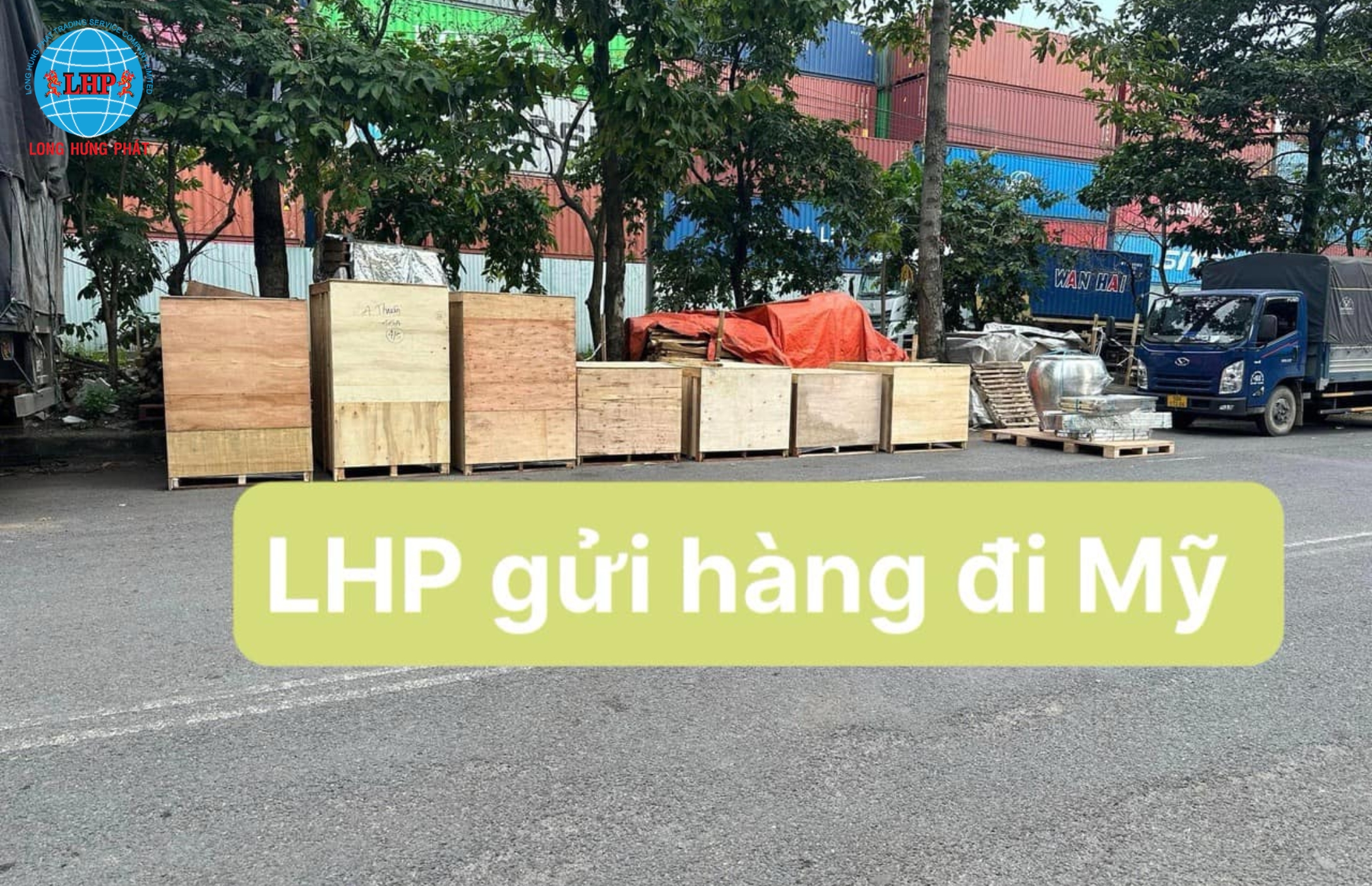 Gửi hàng đi Mỹ tại Hải Phòng