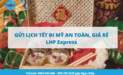 Gửi lịch Tết đi Mỹ