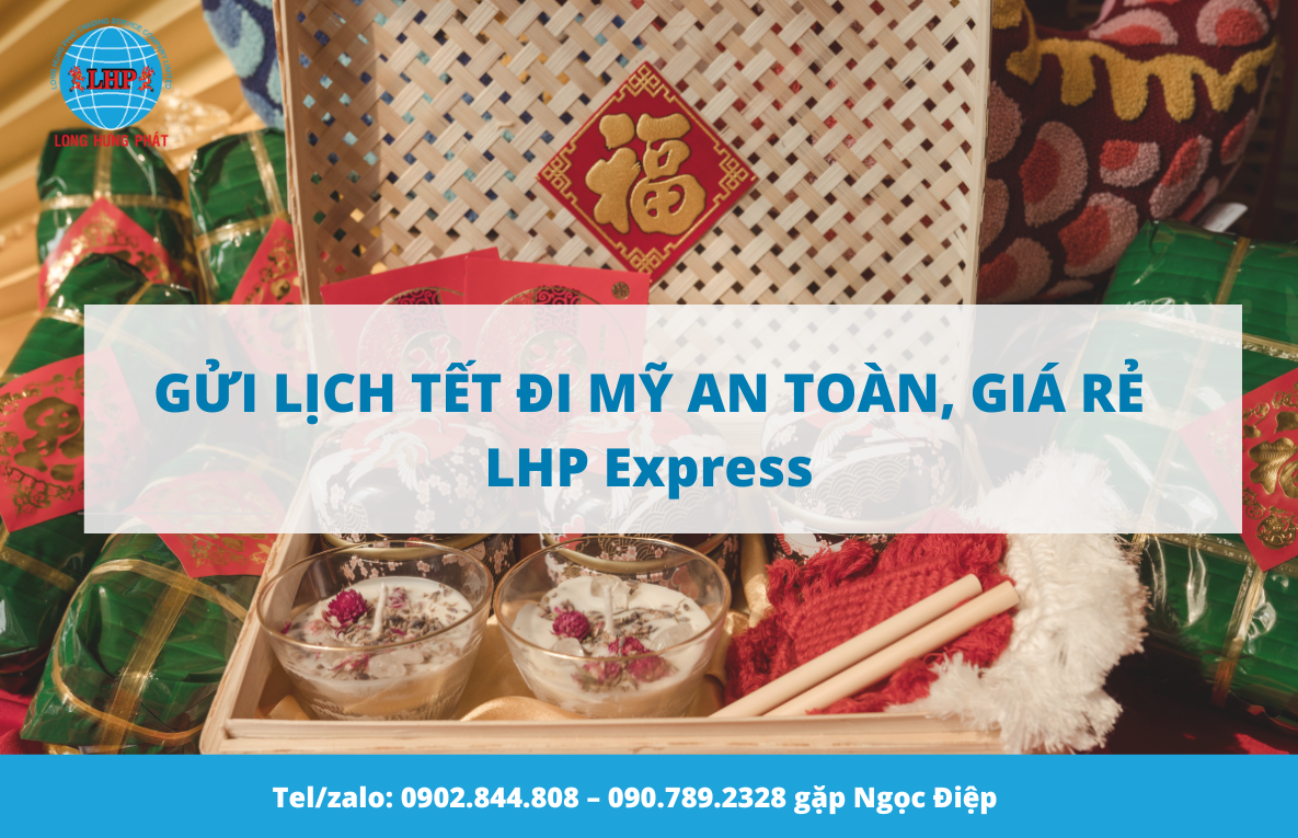 Gửi lịch Tết đi Mỹ