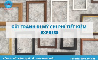 Gửi tranh đi Mỹ