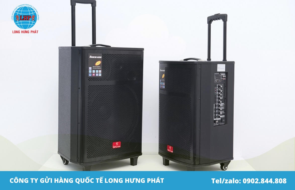 Gửi loa kẹo kéo đi Mỹ