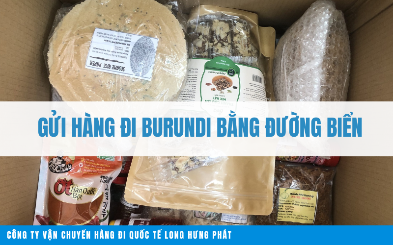 gửi hàng đi Burundi bằng đường biển